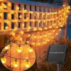 Solar Fairy Lights – 8 Modes, Crystal Ball String Lights for Garden & Patio