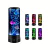 12-Inch LED Bubble Fish Lamp – Acrylic Night Light for Bedroom Decor