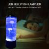 LED Jellyfish Lava Lamp – 7-Color Night Light for Kids & Adults