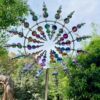Metal Kinetic Windmill – Outdoor Garden Decor, No Battery Needed