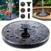 Solar Fountain – Outdoor Floating Landscape Fountain for Patio & Pond Decor