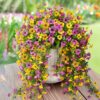 2PCS Lifelike Silk Daisy Flowers – Indoor/Outdoor Decor for Home & Weddings