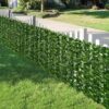 Artificial Ivy Privacy Fence – Faux Vine Leaf for Outdoor Garden & Room Decor