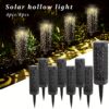 4/8PCS Solar Garden Floor Lights – LED Outdoor Path Light for Yard & Garden