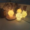 Cute Bunny Night Light – LED Table Lamp for Bedroom & Halloween Decor
