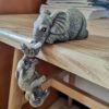 3pcs Mother Love Elephant Figurine – Handcrafted ABS Resin for Room & Outdoor Decor