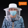 Professional Beekeeping Hat – Brimmed Sunscreen Protection for Beekeeper