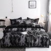 3PCS Duvet Cover Set – Pillowcase & Comforter Bedding for Queen/King Bed