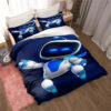 Astro Bot Cartoon Bedding Set – Duvet Cover & Pillowcase Combo