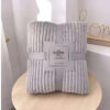 Coral Velvet Small Blanket – 70x100cm Soft Warm Throw for One