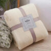 Japan Style Coral Fleece Blanket – Soft Fluffy Sofa & Bed Throw