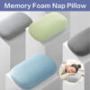 Memory Foam Neck Pillow – Travel Cervical Support & Nap Massage Pillow
