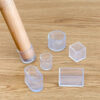 4-12PCS Chair Leg Caps – Rubber Floor Protector Socks for Furniture
