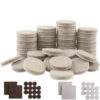 20mm Felt Chair Leg Pads – Self-Adhesive Floor Protectors Non-Slip Mats