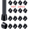 Round Rubber Chair Leg Pads – Anti-Slip Floor Protection Caps PVC
