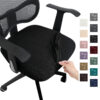 Elastic Office Chair Cover – Spandex Slipcover for Computer Armchair Seat