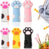 6Pcs Cute Cat Paw Knitting Needle Stoppers – Silicone Protectors for DIY Sewing