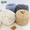 Chunky Blanket Knitting Yarn – Thick Polyester Jumbo Yarn for Throw Blankets & Pillows