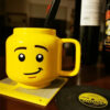 Cartoon Ceramic Mug – 250ML Cute Impish Expression Cup for Coffee & Tea