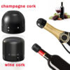 Vacuum Wine Stopper – Rotating Lock Sealing Plug for Red Wine & Champagne