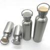 Stainless Steel Water Bottle – Large Capacity Vacuum Flask with Lid for Sports