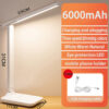 Touch LED Desk Lamp – Eye-Caring, Dimmable, USB Rechargeable Light