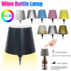 Portable Wine Bottle Table Lamp – Wireless Touch Light for Party Decor