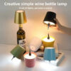 Wireless Bottle Table Lamp – Touch Light with 3 Colors & Dimming