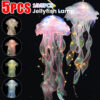 5PCS Jellyfish Night Light – Hanging LED Lamps for Girl’s Bedroom