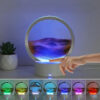 Quicksand Table Lamp – 3D Hourglass Art Light for Room Decoration