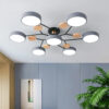 LED Chandelier – 3-Color Light for Living Room, Bedroom & Home Decor