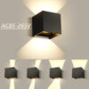 Modern LED Wall Lamp – 6W Adjustable Cold/Warm White Light for Indoor & Outdoor